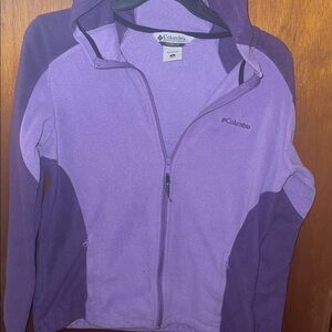 Columbia Two-Tone Purple Fleece Jacket